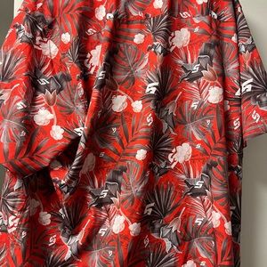 Dixxon Flannel Snap On Hawaiian shirt 2XL